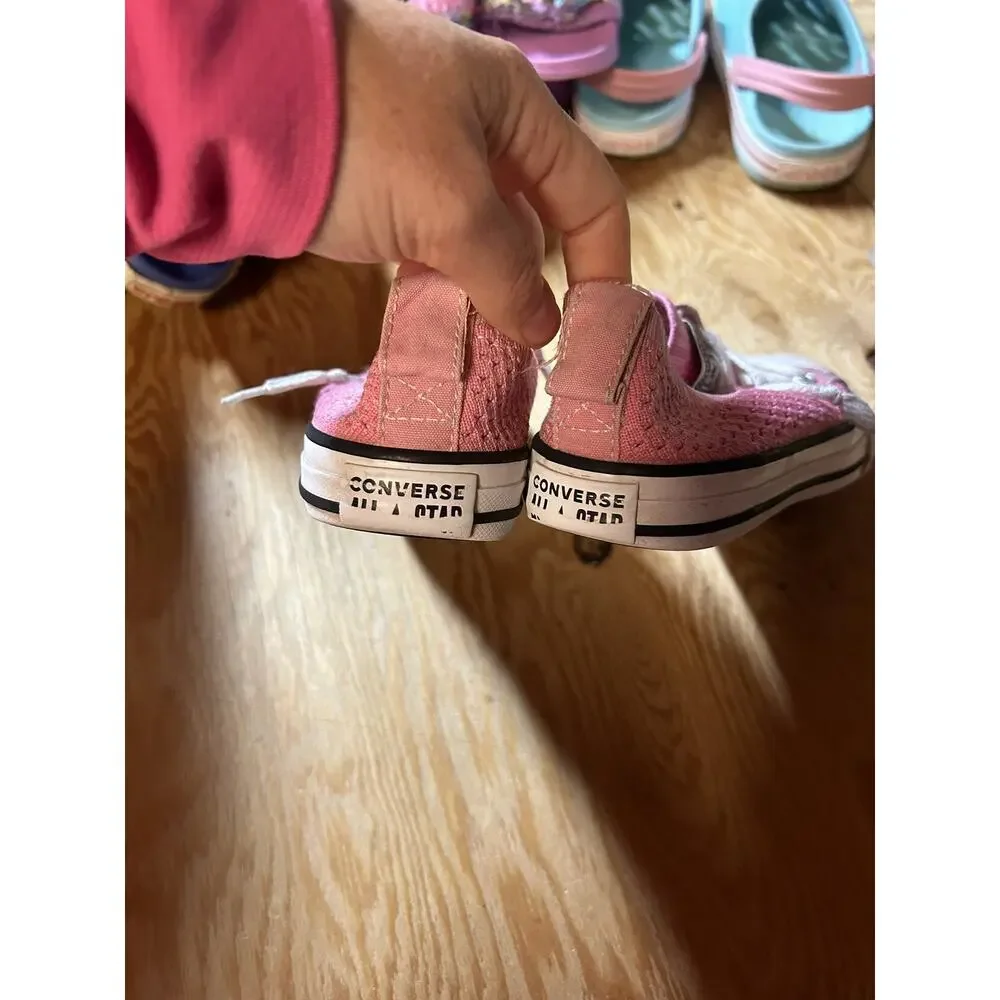Converse Pink Sneakers size 12